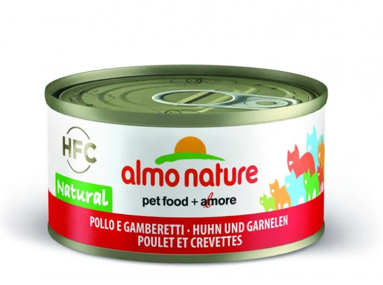 Almo Nature HFC Natural Kana ja katkarapu 70g kissan märkäruoka