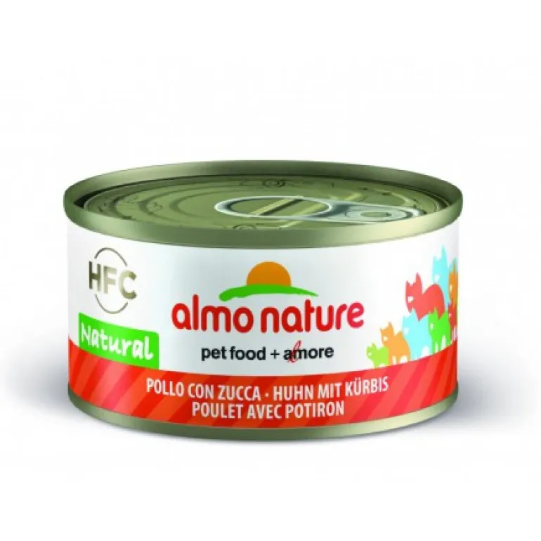 Almo Nature HFC Natural Kana ja kurpitsa 70g kissan märkäruoka
