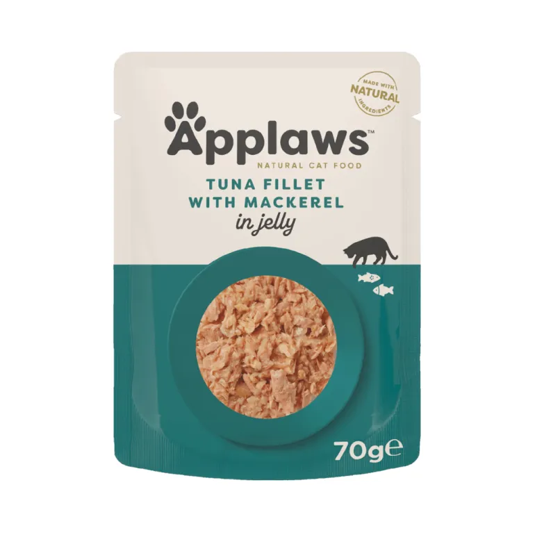 Applaws Tonnikala & Makrilli hyytelössä 70 g kissan märkäruoka