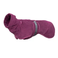 BathPomppa koiran kylpytakki, plum