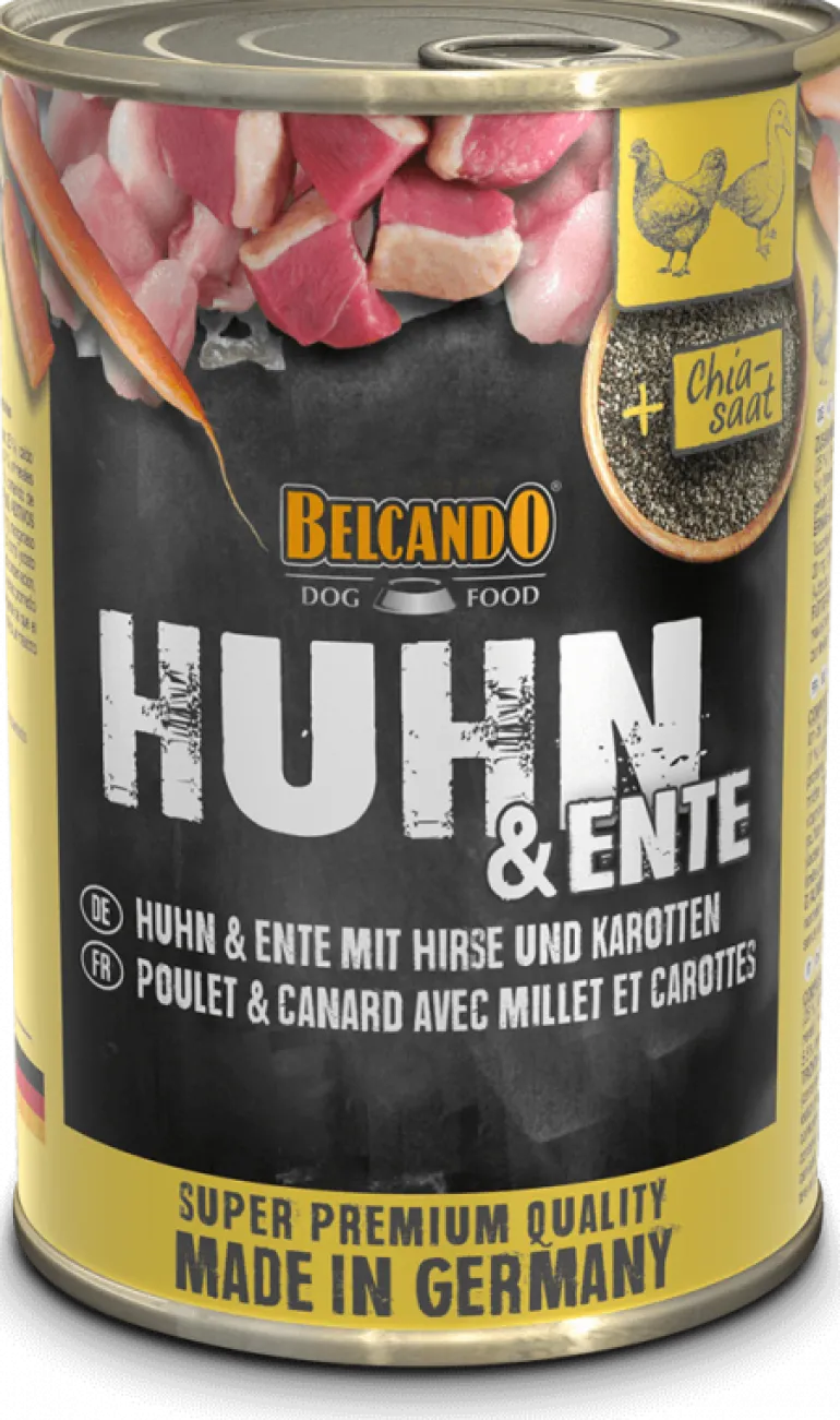 Belcando Super Premium Kana ja Ankka koiran märkäruoka