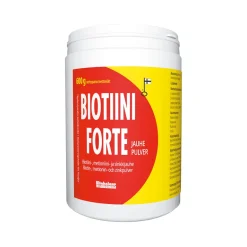 Biotiini Forte 600g biotiini jauhe hevoselle