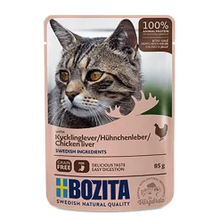 Bozita Kananmaksa hyytelössä 85 g kissan märkäruoka