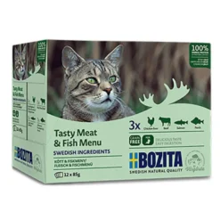 Bozita Liha-kalalajitelma hyytelössä 12 x 85 g (vihreä)