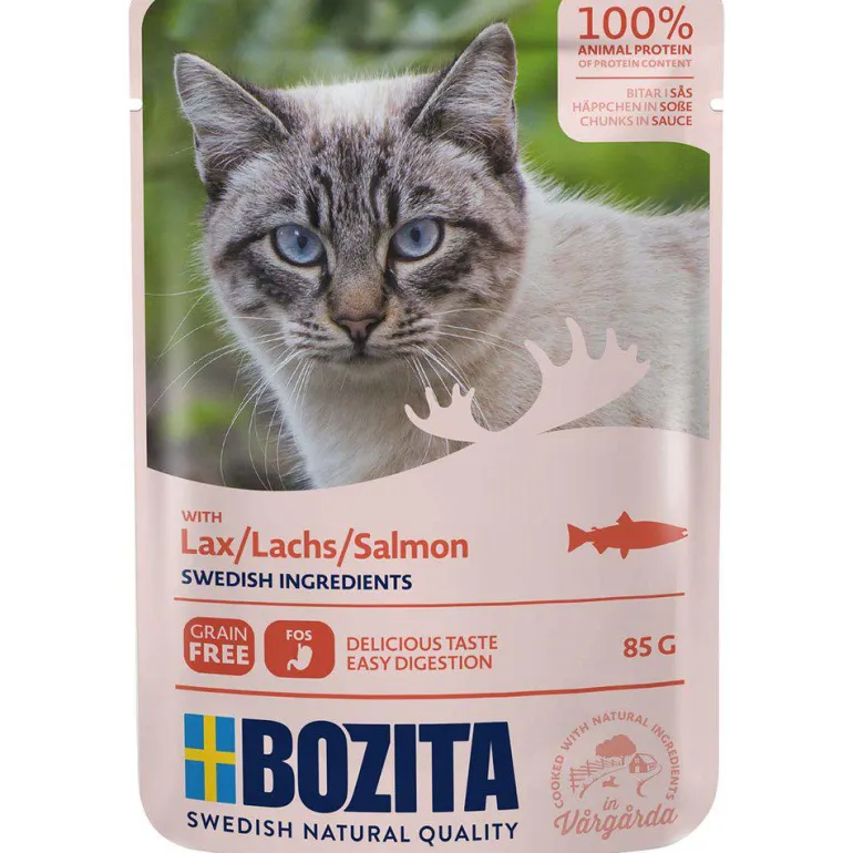 Bozita Lohi 85 g kissan märkäruoka kastike