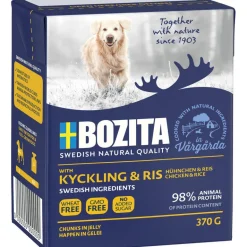 Bozita Naturals Kana ja riisi 370 g koiran märkäruoka