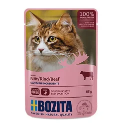 Bozita Nauta hyytelössä 85 g kissan märkäruoka