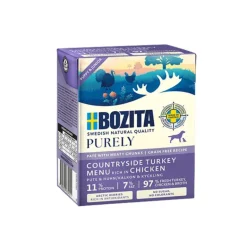 Bozita Purely Pate Puppy & Junior kalkkuna 370 g