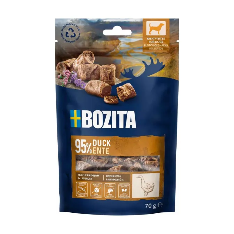 Bozita Snacks Meatybites ankka 70 g