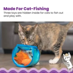 Catstages Hide & Seek Fish Bowl kissanlelu