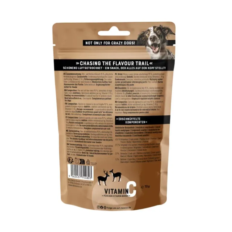 Chewies lihasuikale Soft mini kauris & saksanhirvi 70 g