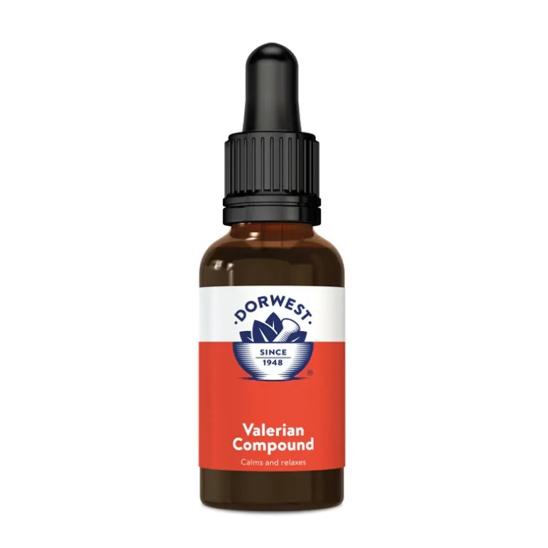 Dorwest Herbs Valeriana 30ml luontaistuote lemmikille