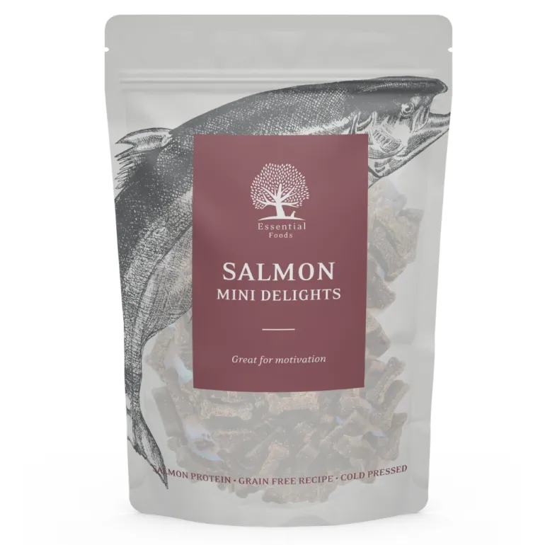 ESSENTIAL SALMON MINI DELIGHTS 100 g lohimakupala