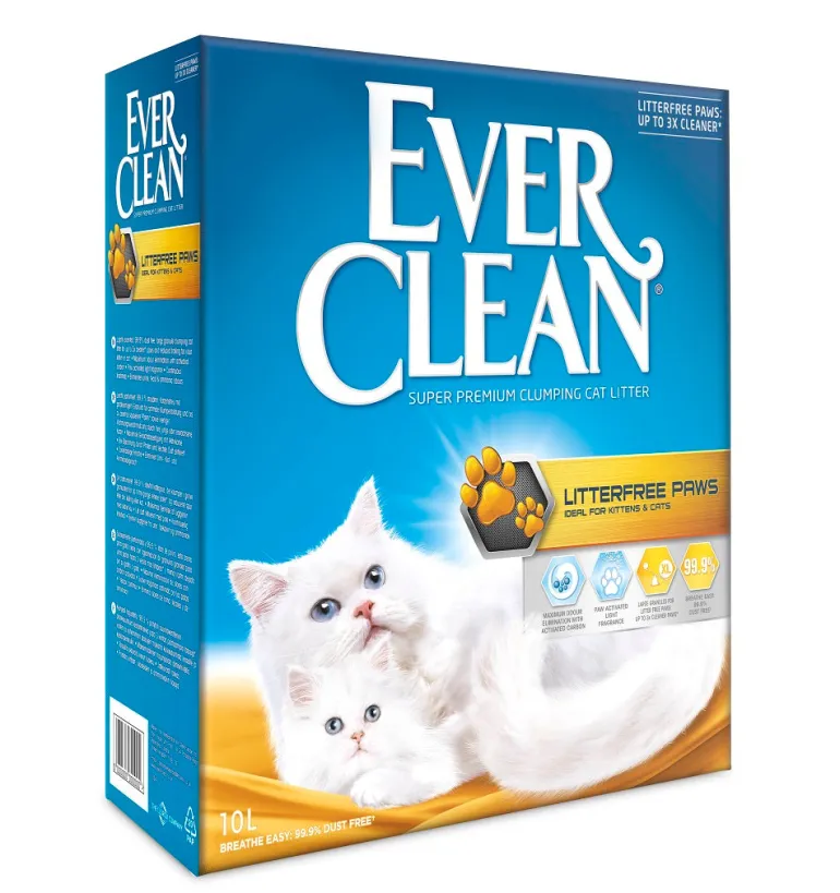 Ever Clean Litterfree Paws kissanhiekka 10l
