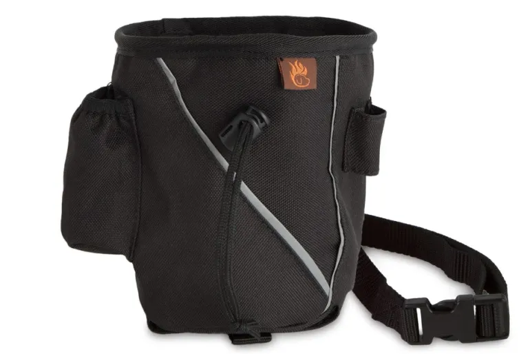 Firedog Treat Bag namitasku L, musta