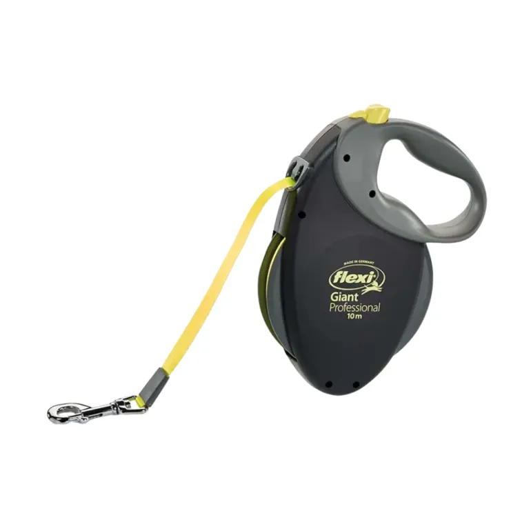 Flexi Giant L 8 m nauhalla, neon