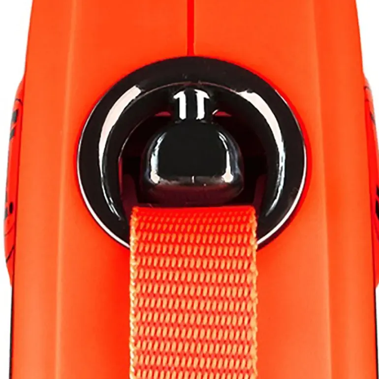 Flexi Xtreme 8 m Max.55 kg kelatalutin koiralle nauhalla, oranssi