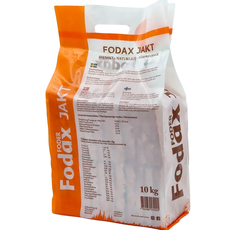 Fodax Jakt Koiran raakaruoka 10 kg