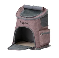 Freedog Makalulu lemmikin kuljetusreppu, ruskea