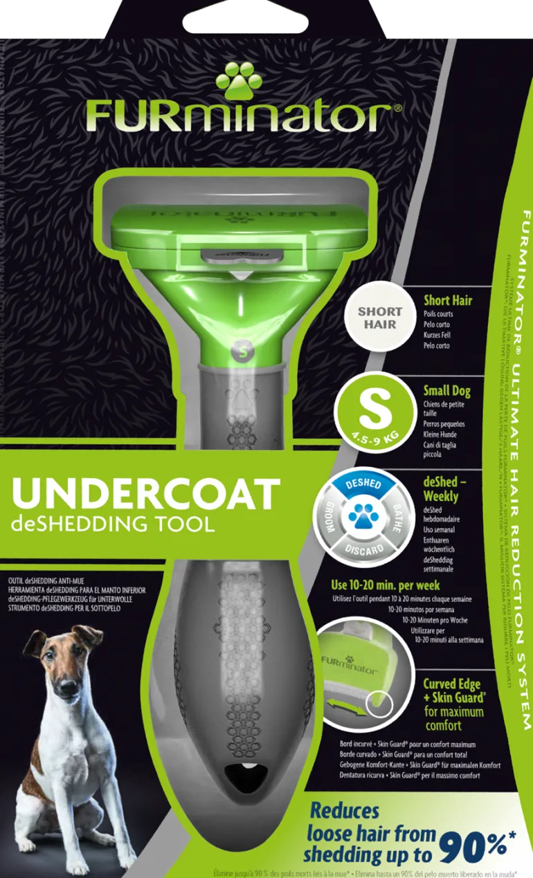 Furminator Short Hair S pienille lyhytkarvaisille koirille