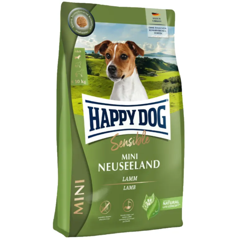 Happy Dog Sensible Mini Neuseeland 4kg koiran kuivaruoka