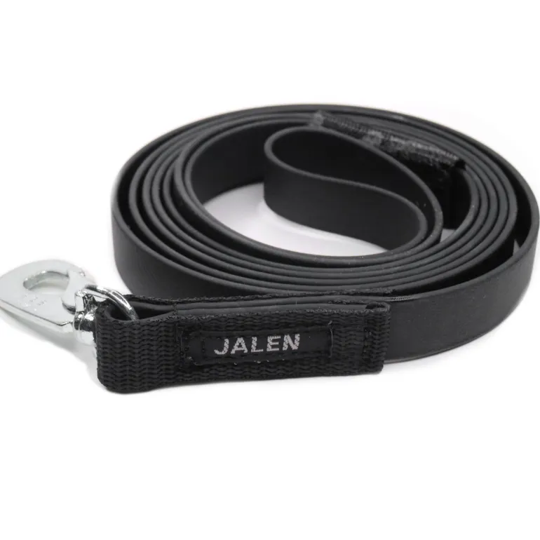 JALEN Biothane BGB talutin koiralle, musta