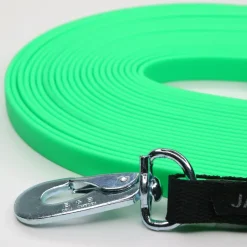 JALEN Biothane jälkiliina 10 m 13 mm, lime