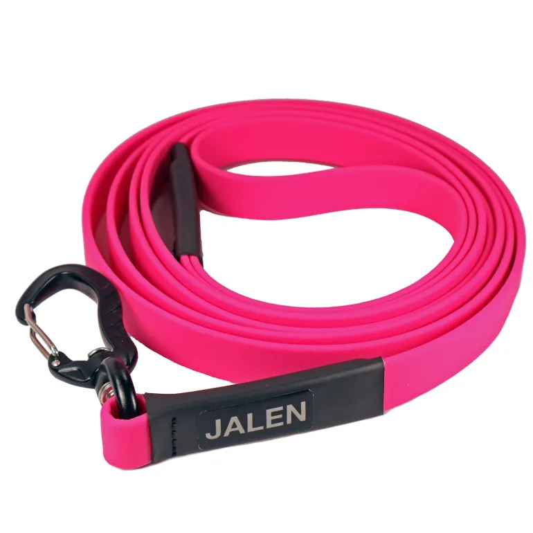 JALEN Biothane talutin alumiinilukolla, passion