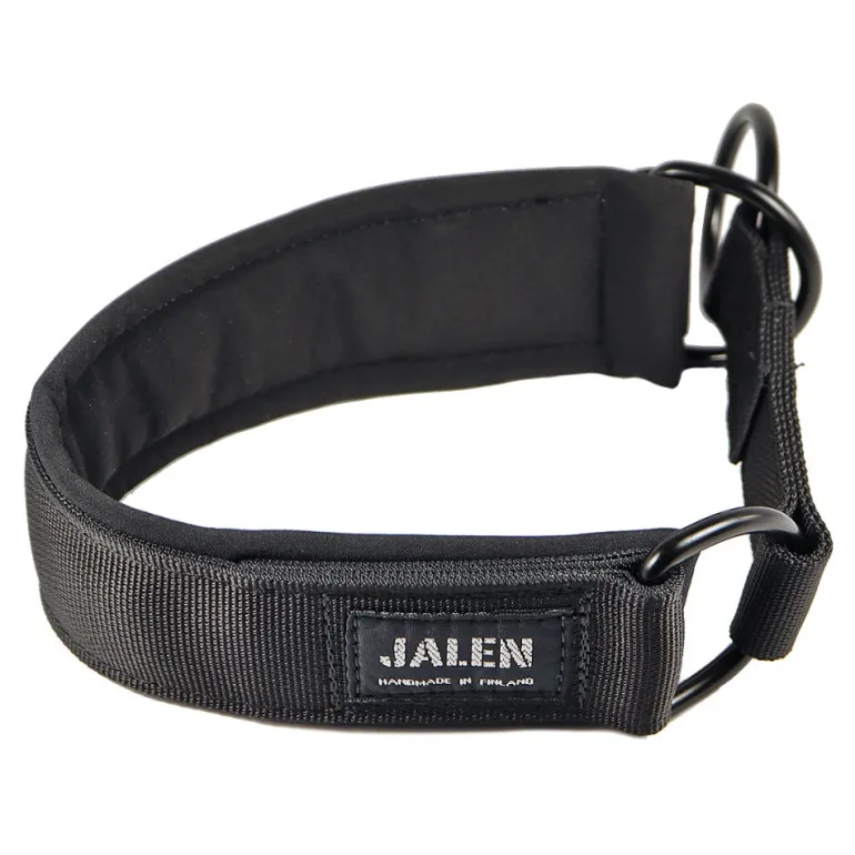 JALEN Puolikiristävä kaulapanta 55 mm, musta