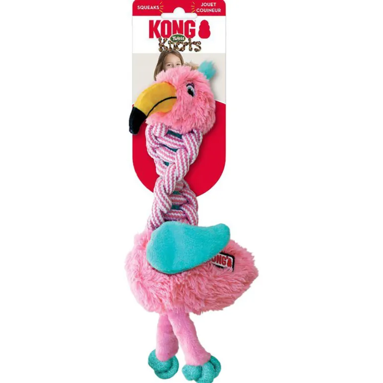 KONG Knots Twist lajitelma Koiran pehmolelu