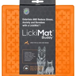 LickiMat Buddy aktivointimatto, oranssi