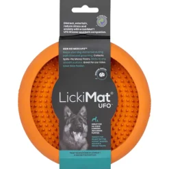 LickiMat Ufo aktivointikuppi, oranssi
