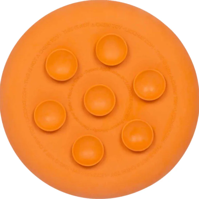 LickiMat Ufo aktivointikuppi, oranssi