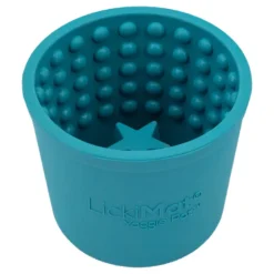 LickiMat Yoggie Pot koiran aktivointlelu, turkoosi