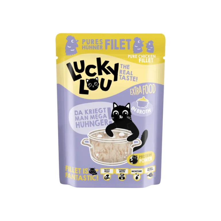 Lucky Lou Extra kananfilee kastikkeessa 70 g