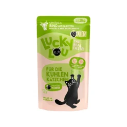 Lucky Lou LS Kitten siipikarja ja nauta 125 g