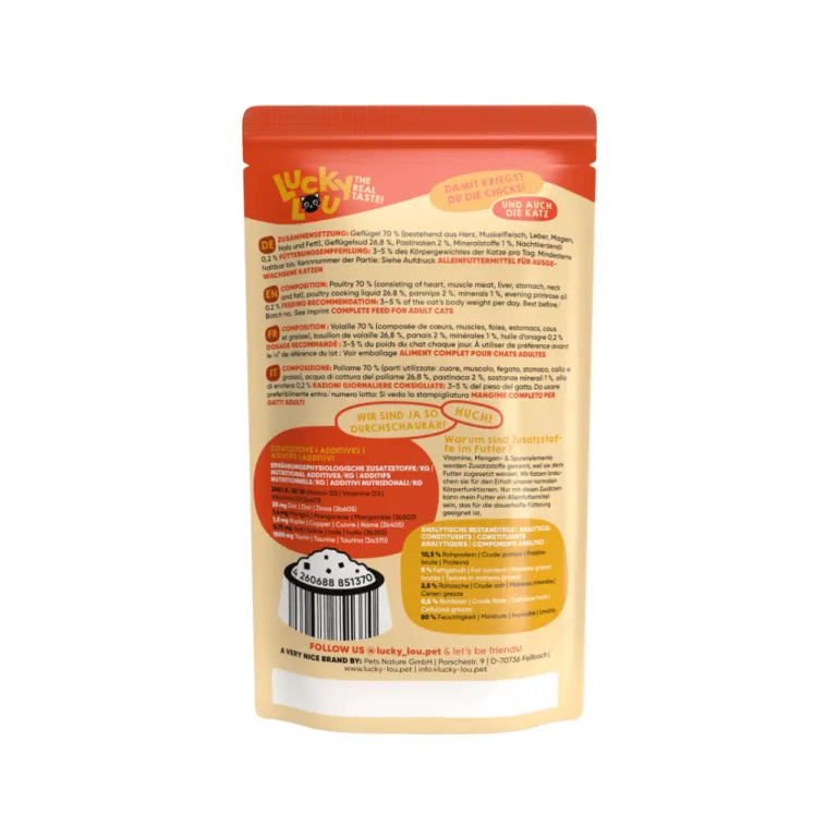Lucky Lou LS siipikarja 125 g