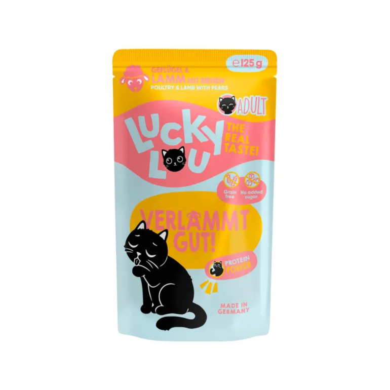 Lucky Lou LS siipikarja ja lammas 125 g