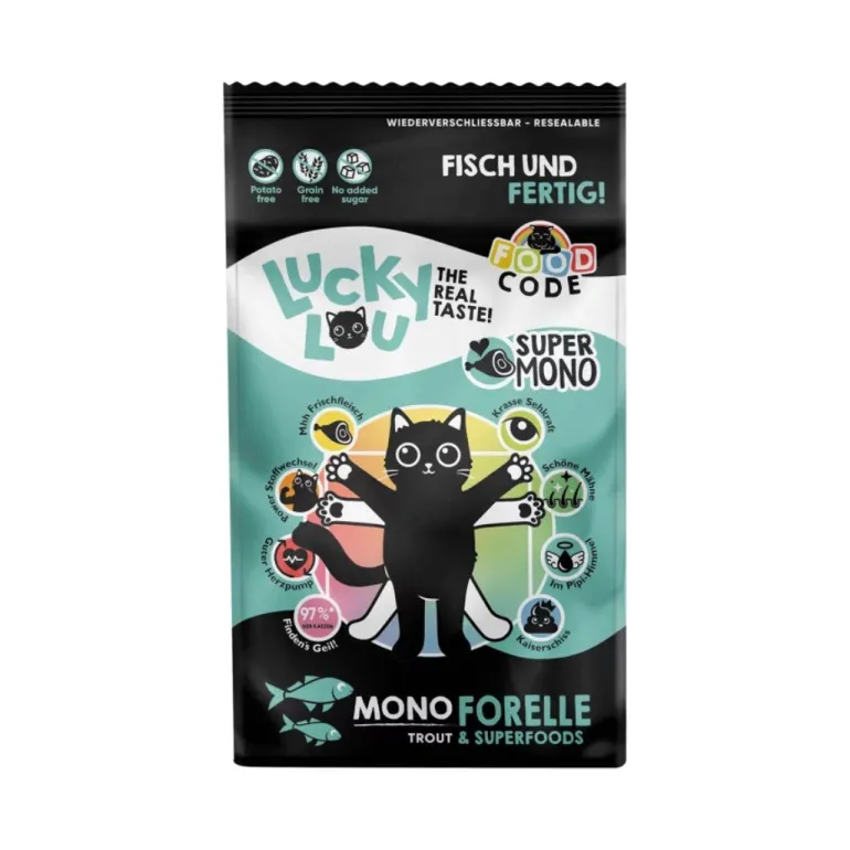 Lucky Lou Mono Taimen kuivaruoka 340g