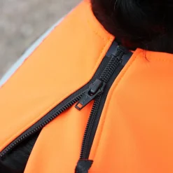 Maike Softshell koiran huomioliivi, oranssi