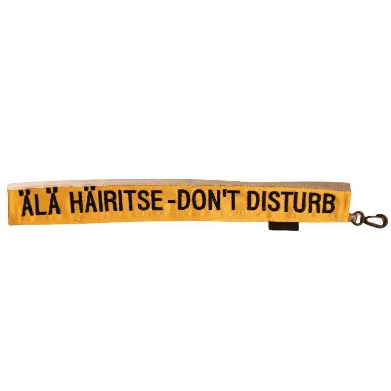 Maike tekstiputki "Älä häiritse - Don't disturb" 33cm