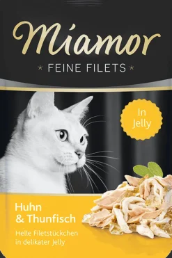 Miamor Feine Filets kana-tonnikala 100g kissan märkäruoka
