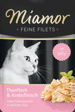 Miamor Feine Filets tonnikala-rapu 100g kissan märkäruoka