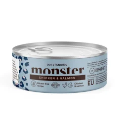Monster Cat kana ja lohi 100 g