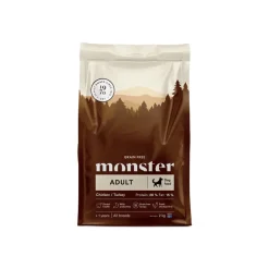 Monster Dog GF Adult kana-kalkkuna koiran kuivaruoka