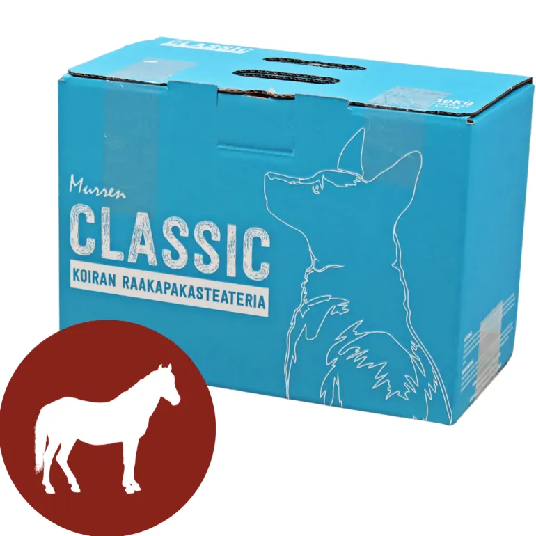 Murren Classic Hepo-mix 10 kg koiran raakaruoka