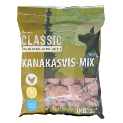 Murren Classic Kanakasvis-mix 1 kg koiran raakaruoka