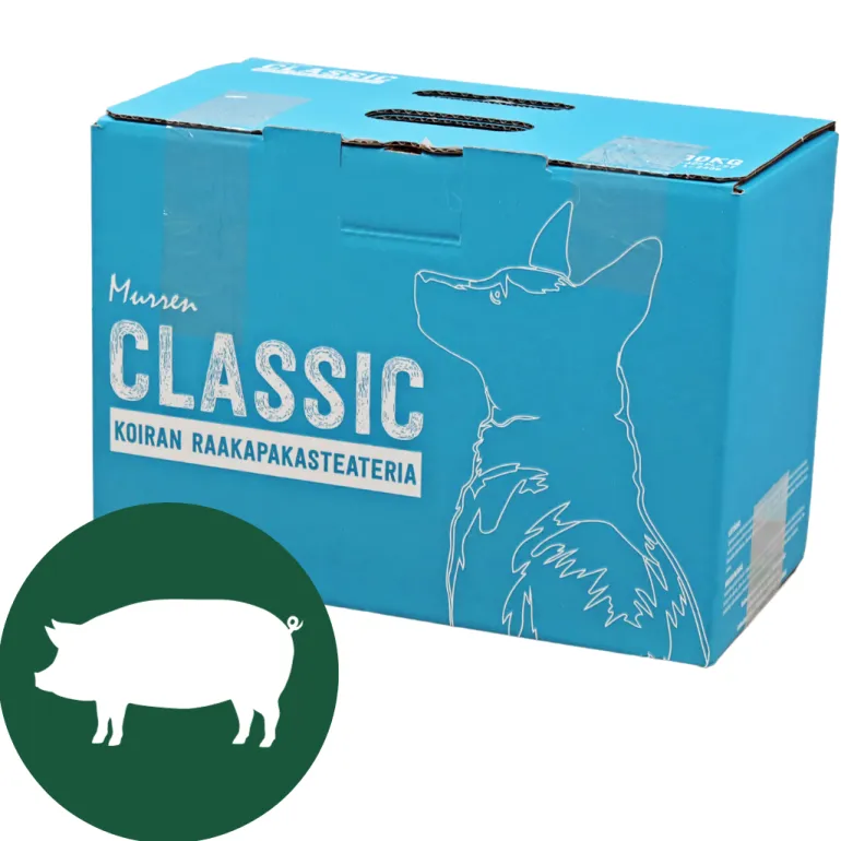 Murren Classic Sikakasvis-mix 10 kg koiran raakaruoka