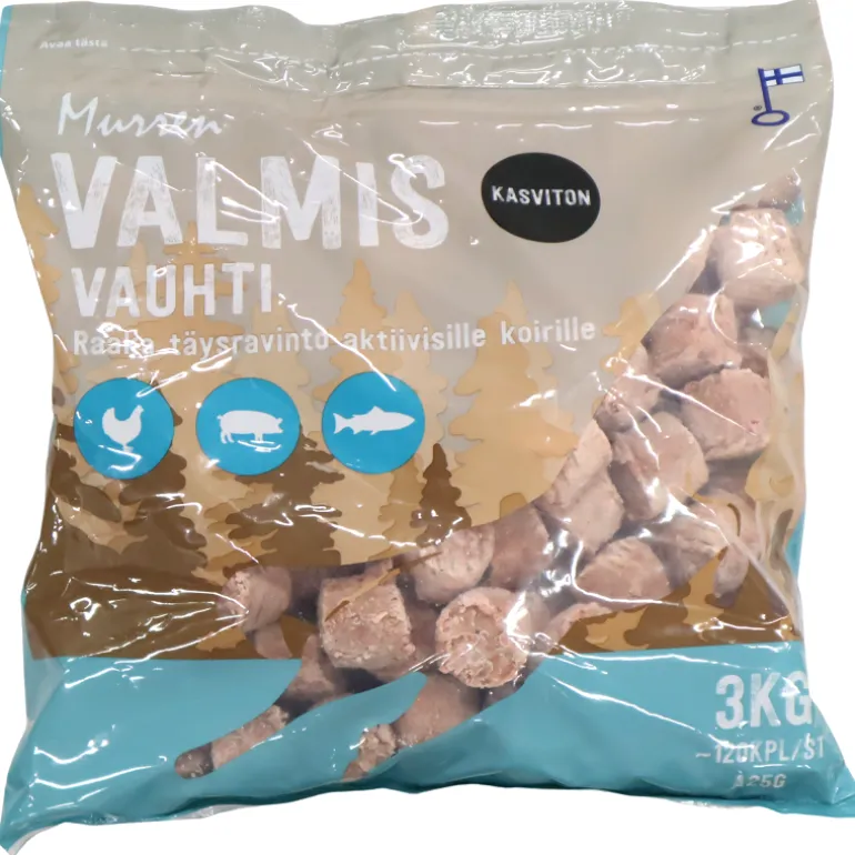 Murren VALMIS Vauhti koiran täysravinto 3 kg