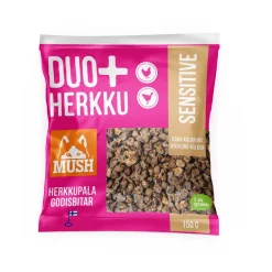 MUSH Duo+ Sensitive Herkku 150 g koiran makupalat
